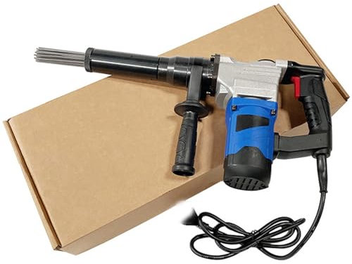 Pistola Elettrica Per La Rimozione Della Ruggine Ad Aghi Da 1100 W, Scrostatore Elettrico Industriale Per Aghi, Strumento Portatile Per La Rimozione Della Ruggine, Scorie Di Saldatura E Vernice,110V