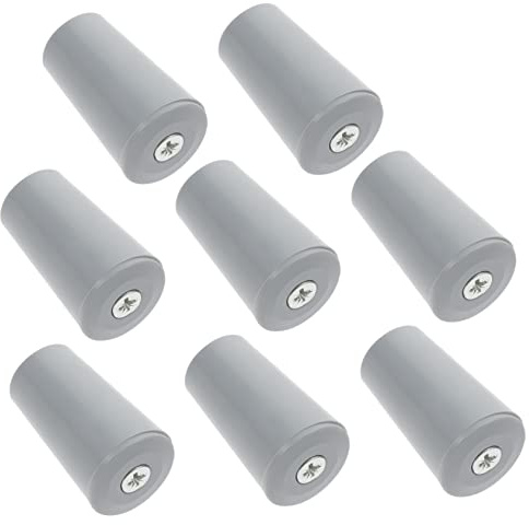 Unomor 8pcs Shutter Stops for Rolling Shutters Replacement Parts Nuts Storm Shutter Stops for Window Shutters