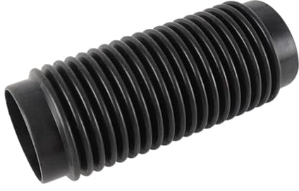 Gabelbälge Schwarze gewellte Gummihülse, flexibler geformter Balg, maximale Länge 100mm, 300mm, 450mm, 500mm, 600mm für Heimwerker(50x500x70mm)