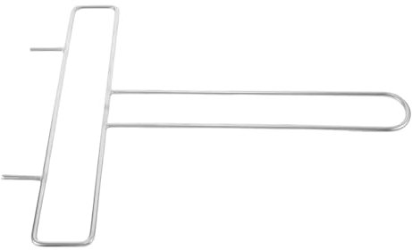 GLEAVI Barbecue Skewer Kabob Rack Kebab Halterung Für Grill Flach Spieße BBQ Zubehör Für Grillabende Und