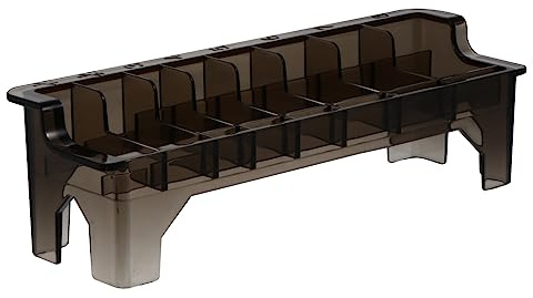 CALLARON 8gitter Führungskammbox Für Haarschneidekamm Aufbewahrungsbox Aus Hochwertigem Material Sicher Mit Gittern Kompakt Und Tragbar Für Elektrische Haarschneidemaschine