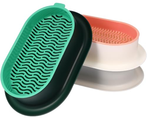 SHINEOFI Kit per Coltivazione di Erbe per Gatti 3 Pezzi Vaso in Plastica Creativo Metodo senza Terreno e Contenitore a Grande Capacità per Uso Domestico e Coltivazione
