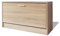 Festnight Zapatero Banco de Almacenamiento de Roble 80x24x45 cm
