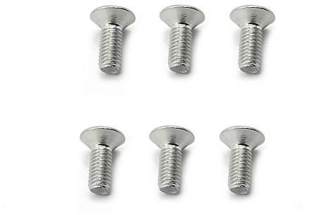 Alpha Rider Car Front Brake Disc Rotor Screws Bolts Stainless Steel 6PCS