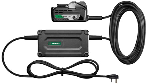 HiKOKI ET36A 36V AC/DC Power Adapter | Converts compatible Multi Volt cordless tools for mains-powered operation.
