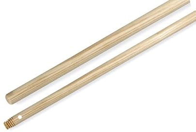 MAQA 1 pz Bastone scopa con attacco universale Manico scopa in lengo Manico con foro alla base, bastone per pulizie