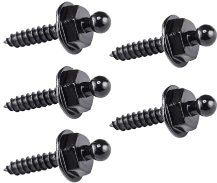 Tenax - Tornillos autorroscantes (5 piezas, 4,2 x 16 mm), color negro
