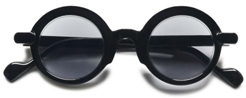 KOOSUFA Mode Runde Sonnenbrille Lesebrille Klein Herren Damen mit UV-Schutz Sonnenlesebrille Sonnenleser Lesehilfe Outdoor Lesebrillen 1.0 1.5 2.0 2.5 3.0 3.5 4.0