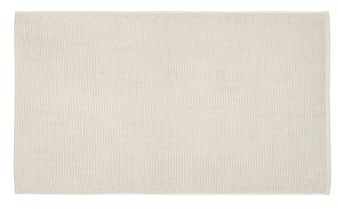 blomus Badematte -TUYO- | Duschvorleger aus 100% Baumwolle | Farbe Moonbeam Beige | 60L x 100B cm | Badteppich für Dusche, Badewannen, WC Deko | Maschinenwaschbar