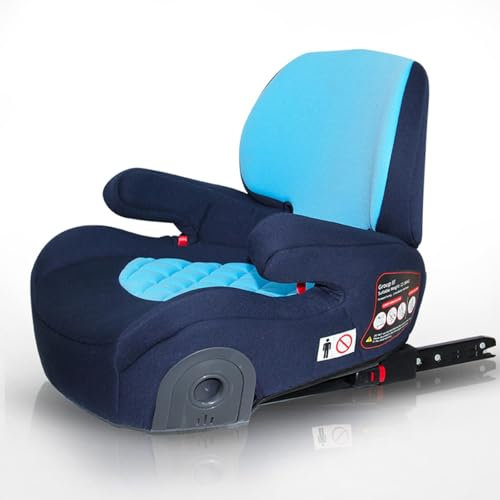 Car Booster Seat, 3-12 Years,15-36 kg,with Isofix Car Seat Toddler Hidden Cup Holder Car Booster Seat for All Car Models,B