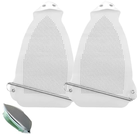 Lot de 2 housses de protection antiadhésives en téflon résistant à la chaleur pour chaussures - Installation facile - Accessoire pour vêtements - Empêche les reflets et les brûlures