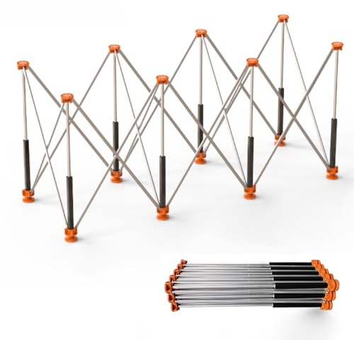 YUQIWKK Banco De Trabajo Plegable Portátil Multifuncional, Sin Montaje, Plegable De Servicio Pesado para Corte De Construcción De Carpintería, Estación Obras Móviles con Bolsa Almacenamiento(4 Legs)