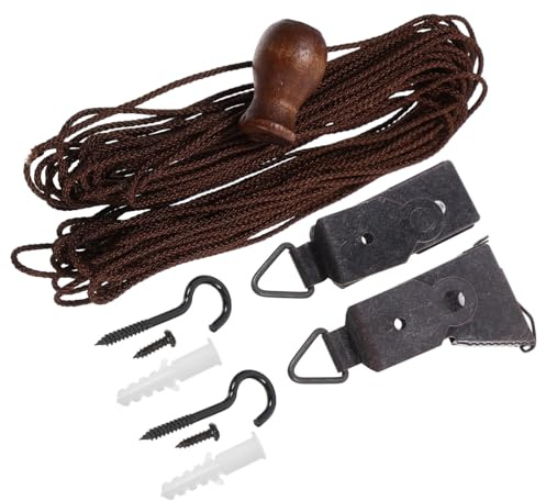 HAMPPLIES Accesorios de Persianas, Kit de Reparación Cordón, 1 Juego | Plástico, Fácil de Instalar y Operar, para Dormitorio y Sala de Estar, Repuesto Interior