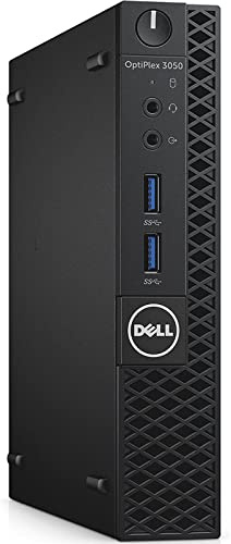 Dell Optiplex 3050 Mini Ordinateur Intel i7-6700T (Reconditionné) | Ram 16 Go, SSD 240 Go