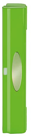 WENKO Folienschneider Perfect-Cutter, praktischer Abroller für Frischhaltefolie und Alufolie, Folienspender aus Kunststoff, 38 x 5,2 x 6,7 cm, Hellgrün
