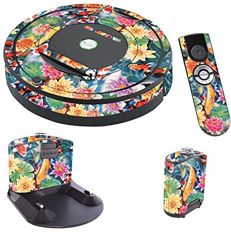 MightySkins Skin Compatible with iRobot Roomba 770 Robot Vacuum - Koi Pond | Protective, Durable, and Unique Vinyl Decal wrap Cover | Easy to Apply, Remove, and Change Styles | Made in The USA