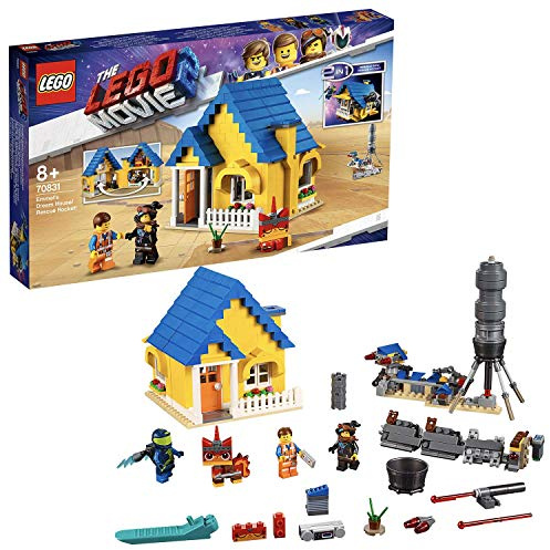 LEGO Movie 2 - La casa dei sogni/Razzo di soccorso di Emmet, 70831