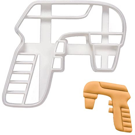 BAKERLOGY Electronic Pipette Cookie Cutter - Detailed Biscuit Cutter Design for Baking and Crafts, Ideal on Fondant, Dough, Clay