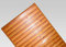 BIANCHERIAWEB Alfombra de bambú Degradado Naranja, Alfombra de Cocina 30 x 40 cm, Alfombra de Cocina Antideslizante, 100% bambú, Pasillo para Cocina de Material Resistente, no Absorbe Las Manchas