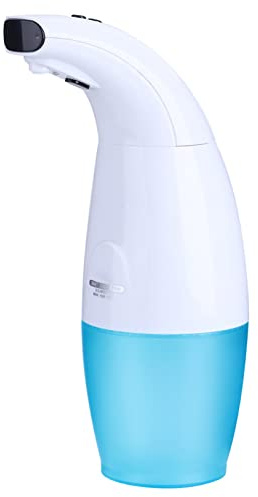 lyrlody Automatischer 330-ml-Seifenspender, Kontaktloses Design, Schaumseifenspender, Elektrischer Schaumspender für Den Eingang, Zuhause, Geschäft, Büro, Fitnessstudio, Bar, Apotheke