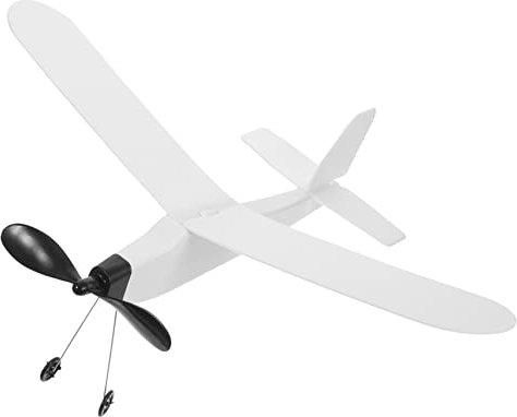 TOYANDONA DIY Rubber Band Airplane Toy Foam Glider Model for Kids Science Activities and Parent-Child Assembly