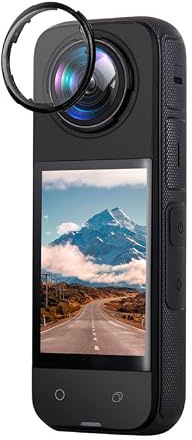 Fututech Objektivschutz für Insta360 X4, Objektivschutz für Action-Kameras, Zubehör, kratzfest, staubdicht (Premium)