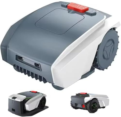 DPLXQPP Fully Automatic Lawn Mower Robot,With App Control & Path Planning & Automatic Charging,19cm Cutting Width 2-5.5cm Cutting Height,220V
