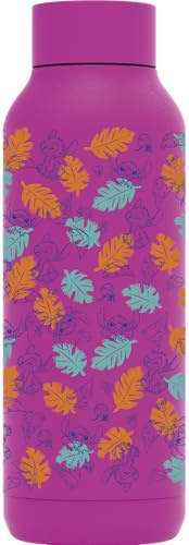 Quokka Borraccia termica in acciaio inox Solid Purple 510 ml Stitch Tropical