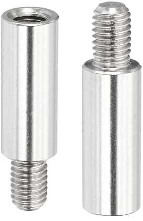 PATIKIL 2 Pz Distanziali Di Prolunga In Acciaio Inox M8x35+12mm, Adattatori Filettati Maschio Femmina Per PCB, Quadcopter Drone, Computer E Circuit Board, Kit Assortito
