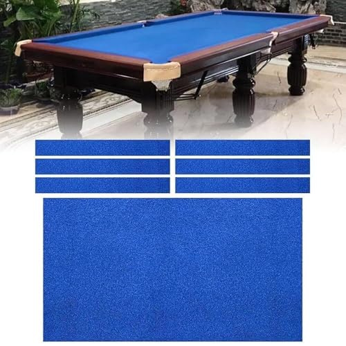 Professioneller Billardtisch Filz, professioneller Billardtisch Filz für 7 Fuß/8 Fuß/9 Fuß große Tische, Snookertuch, Billardersatz für Indoor-Billard(9)