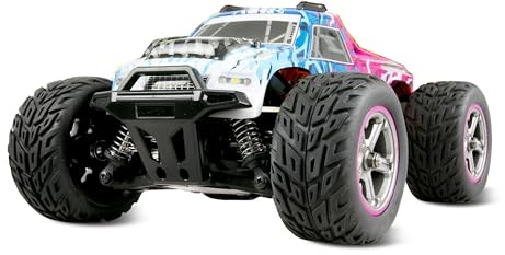Amewi MAX20 Monstertruck Brushed 50km/h 4WD 1:20 RTR blau/pink RC ferngesteuert