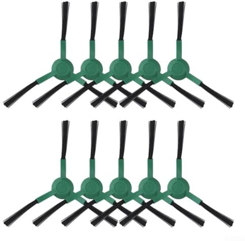 Bulevisiter Spazzola laterale di ricambio per robot spazzatrice serie 105, 205, 405, 505, set di accessori per la pulizia degli angoli (confezione da 10)