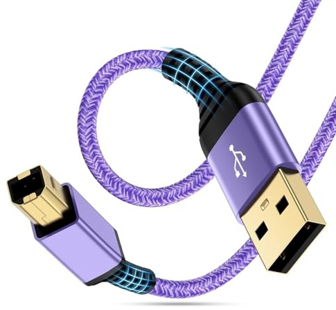 Druckerkabel USB 2.0 Typ B Kabel USBA auf B Drucker Kabel Scannerkabel