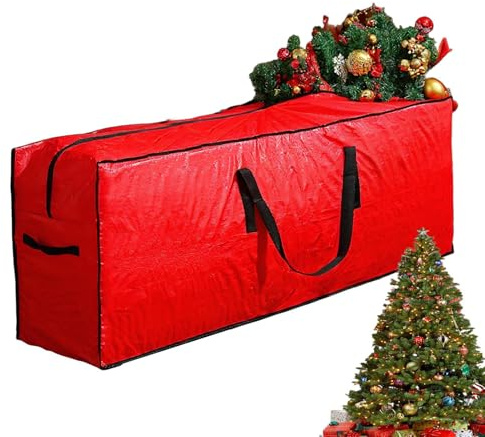 Generico Scatola di Conservazione per Albero di Natale,Grande Sacchetto da 2,3 m per Albero Artificiale | Contenitore per Decorazioni di Casa Soffitta Garage Cantina