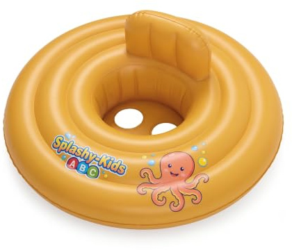Lemag Salvagente Mutandina Ø69 cm — Ciambella Gonfiabile con Seduta per Bambini, per Mare e Piscina, Colori Assortiti