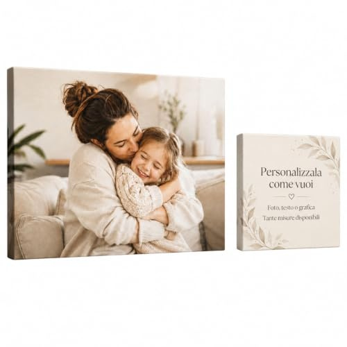 Tela Personalizzata con Foto su Cotone 340 g/m² - MISURA: 60 x 40 cm