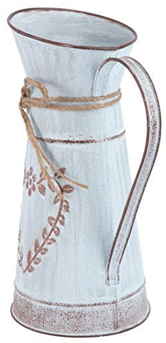 YARNOW Metall Blumenvase Rustikal Blumengestecktopf Für Tischdeko Hochzeit Party Home Office Decor Blumensträuße Blumenvase