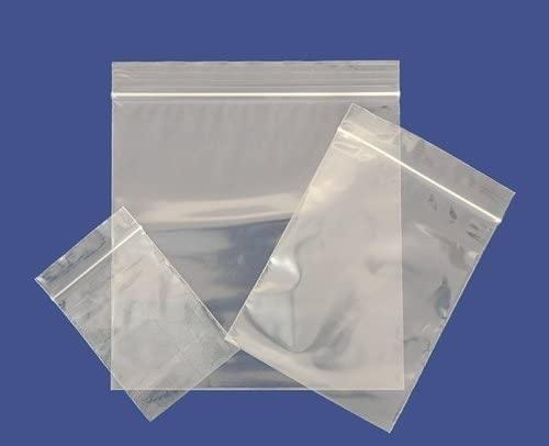 Sacchetti con chiusura a cerniera, in plastica trasparente, multiuso, adatti per alimenti (25, dimensioni 15: 27,9 x 40,6 cm)