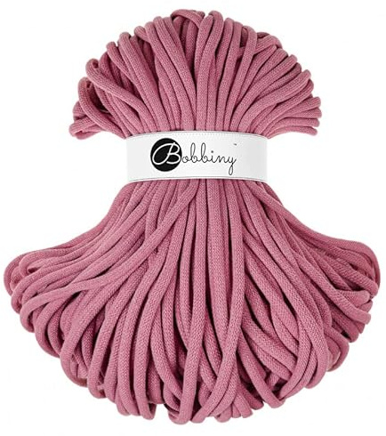Bobbiny Jumbo 9 mm Rope-Garn 100 m Kordel (Blossom)