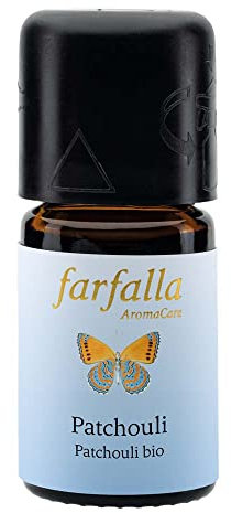 FARFALLA Ätherisches Öl, Patchouli, bio, 5ml (1er Pack)