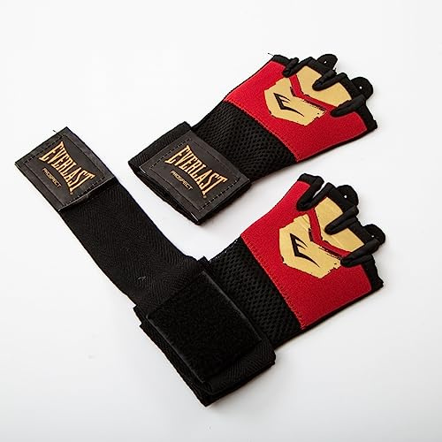 Everlast Handbandage för barn, Prospect Quick Wraps, röd/guld, S/M