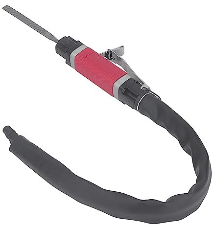 Pneumatische Hubfeile, Legierter Stahl, 4000 U/min, Rutschfeste Gummibeschichtung, Hubfeile Zum Entgraten