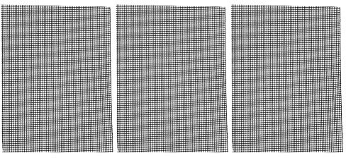 3Pcs BBQ Mesh Mat Non Stick Barbecue Grill Mesh Tray BBQ Grilling Liner Mesh Mat Sheet Barbecue Tools Reusable Grilling Mats for Grill BBQ Tools (Black 33*40cm)