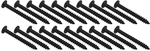 20er-Pack Schrauben für Verchromte Gitarrenhalsplatten – Universelle E-Gitarrenhals-Installationshardware, Kompatibel mit Verschiedenen Modellen, Metallbefestigungen für Musiker