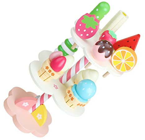 ibasenice 1ensemble Imitation De Jouets De Glace pour Garçon Fille Machine à Glace avec pour Jeux De Rôle Et Éducation Précoce