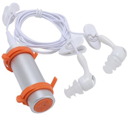 Lecteur Mp3 IPX8 Proof Proof, Lecteur de Musique de 8 Go avec Casque à L'épreuve de l'eau, Son sans Perte, Lecteur Mp3 de Natation sous-Marine Portable pour la Plongée (Silver)