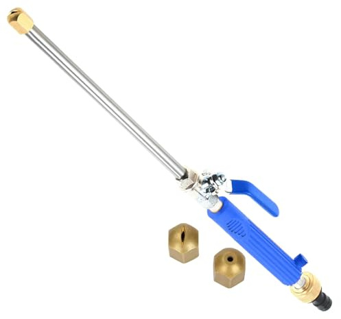 de pulvérisation pour tuyaux d'eau - Laveuse à pression forte pour le nettoyage - Tête de pulvérisateur polyvalente pour voiture, animaux domestiques et espaces extérieurs, de lavage rapide