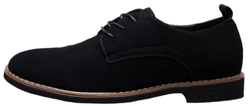 Hombres Smart Monk Brogues Plain Toe Negro Bruñido Baja Zapatillas Antideslizantes Casual Zapatos de Negocios Para Deslizar Zapatos De Barco Casual Piel Sintética Mocasines Tacón Bloque