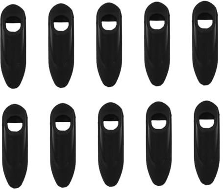 Toyvian 10 Stück Teiliges Fahrrad Bremsleitung Halterung Kompakte Einlochige Klemme für Stabile Befestigung der Schalt und Bremszüge Leichtes Robustes Zubehör für Fahrradrahmen