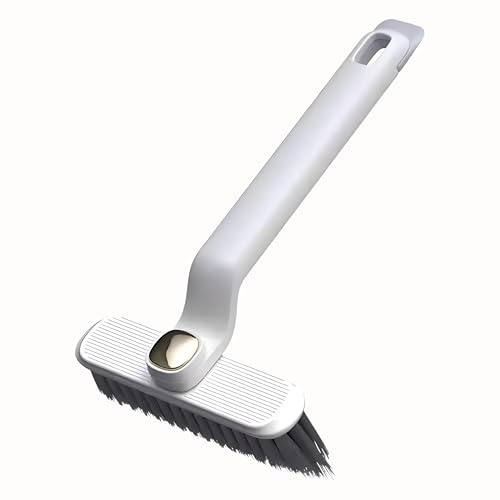 Yelinosk Crevice Cleaning Brush, Grout Cleaner Brush Easily Reach Small Spaces, Accessory for Bathroom, Magic Cleaning Brush Tool, Cleaning Supplies for Sink,Toilet,Tile